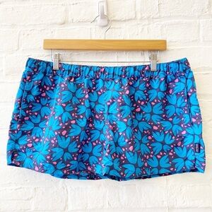 Patagonia || Barely Baggies Shorts Pollen Confetti Dolomite Blue Pink XL
